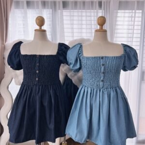 A3156 - 牛仔连身裙（现货）