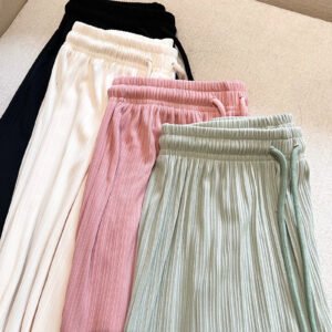 A3170 - 休闲直筒阔腿长裤（现货）